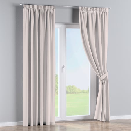 Zasłona na taśmie marszczącej 1 szt. 130x260 ecru