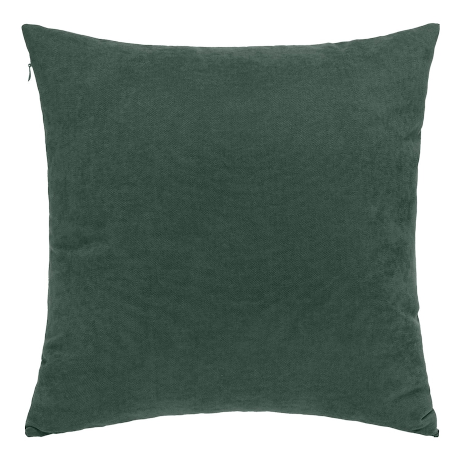 Poszewka dekoracyjna 45x45 zielona, gładka, Darymex