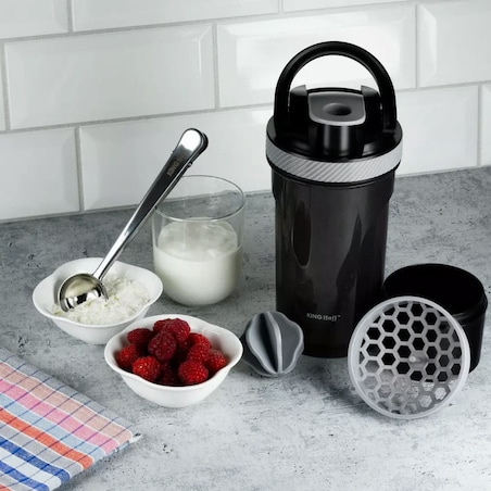 Shaker do białka odżywek koktajli białkowych 720ml KINGHOFF