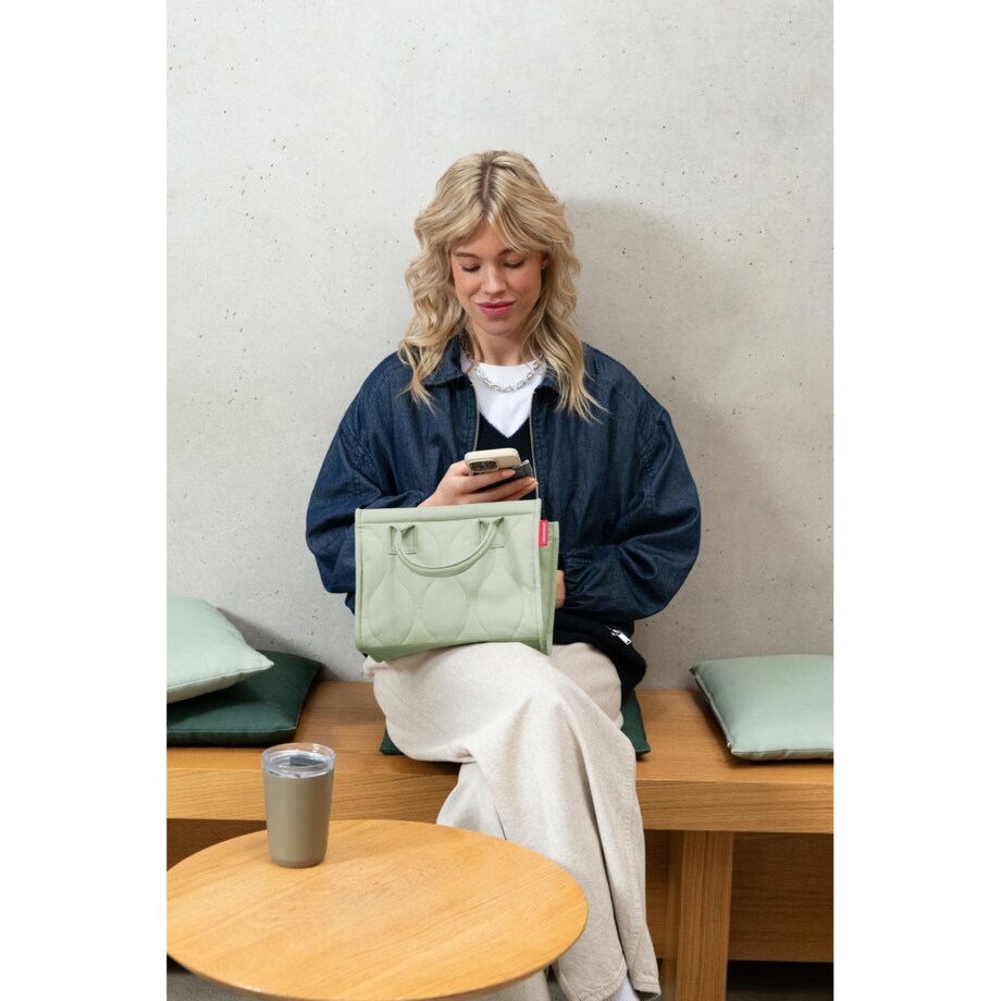 Torba DAILY SHOPPER XS, puffer iced matcha