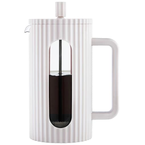 Zaparzacz do herbaty kawy szklany French Press 1000 ml kremowy KLAUSBERG