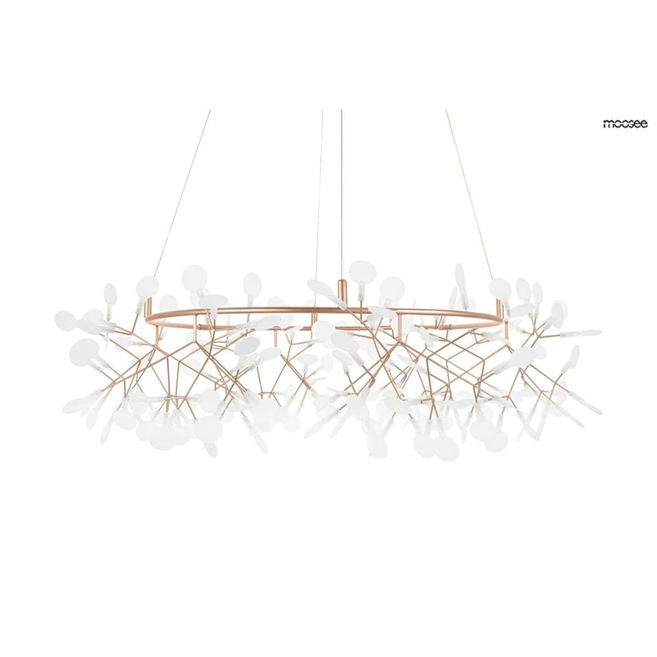 Lampa wisząca Flora MSE010100213 LED 48,6W miedziana