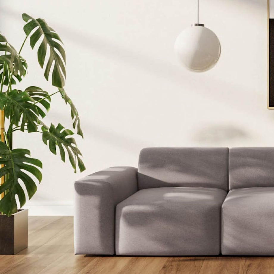 Villet Sofa 3 osobowa szara