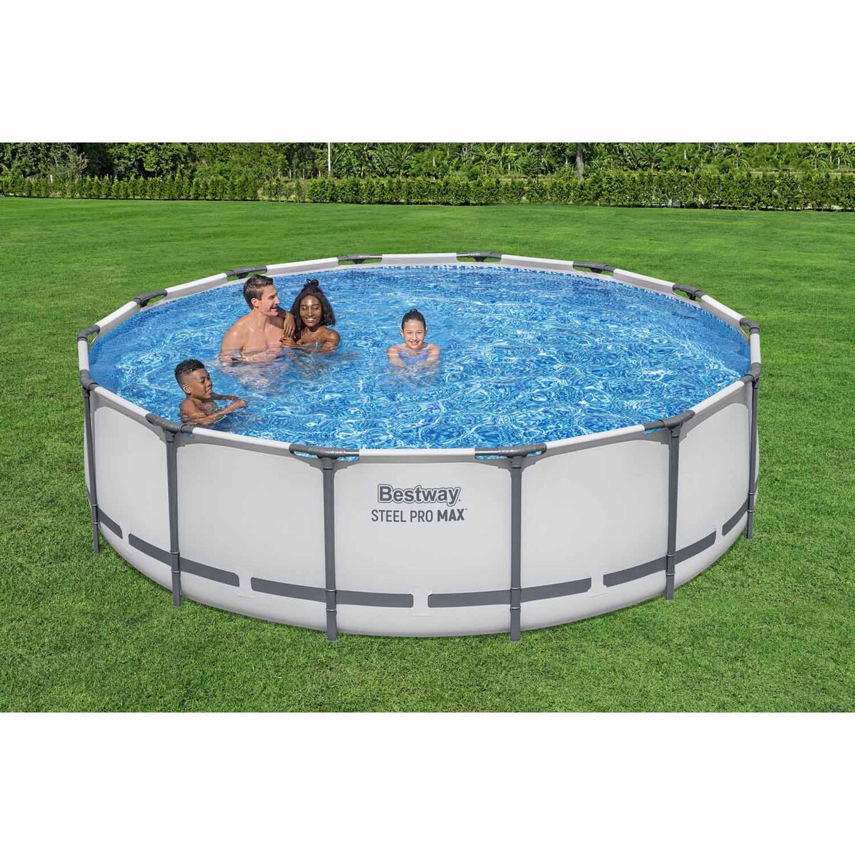 Basen stelażowy ogrodowy 427x107 cm Bestway 11w1
