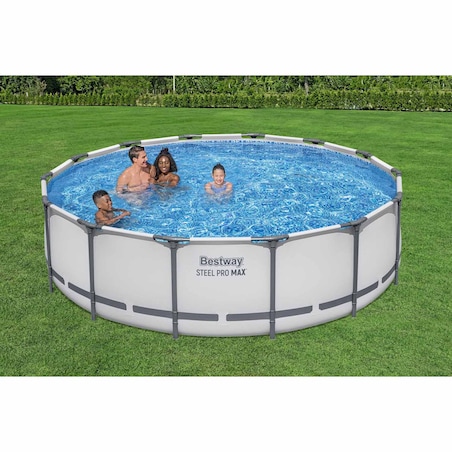 Basen stelażowy ogrodowy 427x107 cm Bestway 11w1
