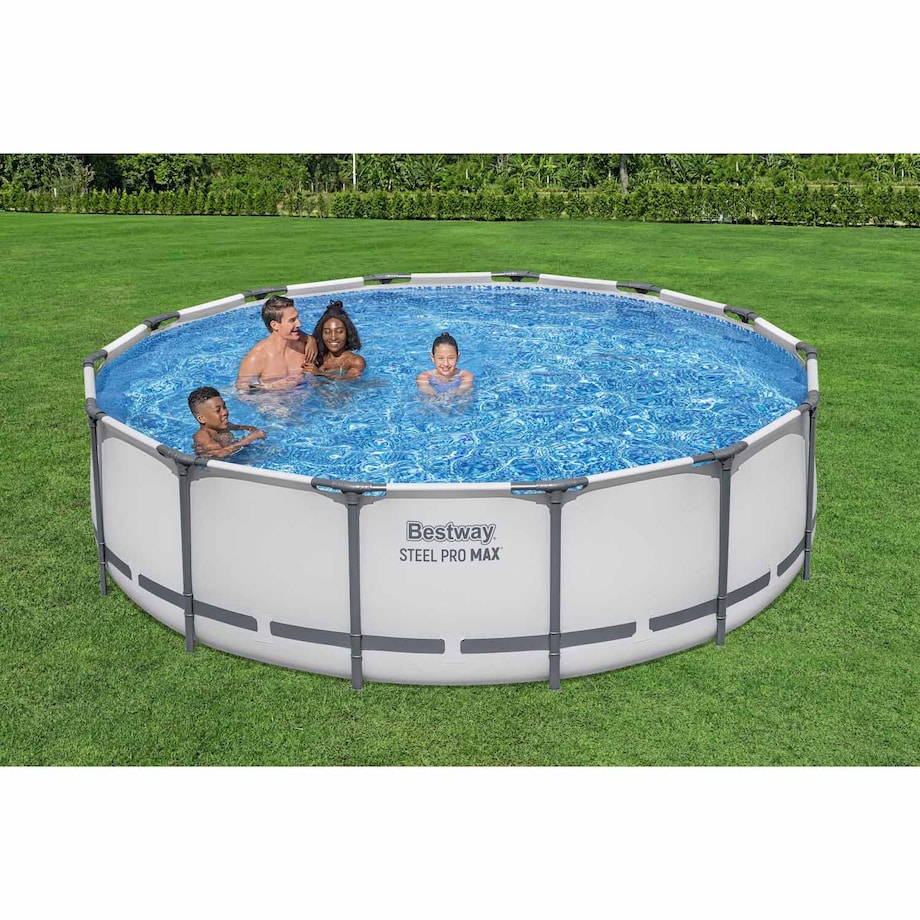 Basen stelażowy ogrodowy 427x107 cm Bestway 11w1