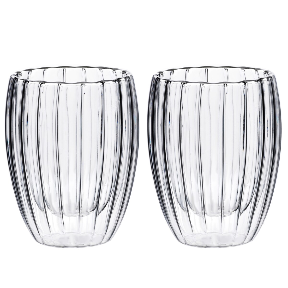 PETER STRIPES Komplet 2 szklanek300ml 8x5x11.5cm