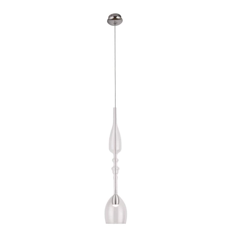 LAMPA wisząca MURANO C P0247 Maxlight szklana OPRAWA zwis LED 3W 3000K sopel przezroczysty