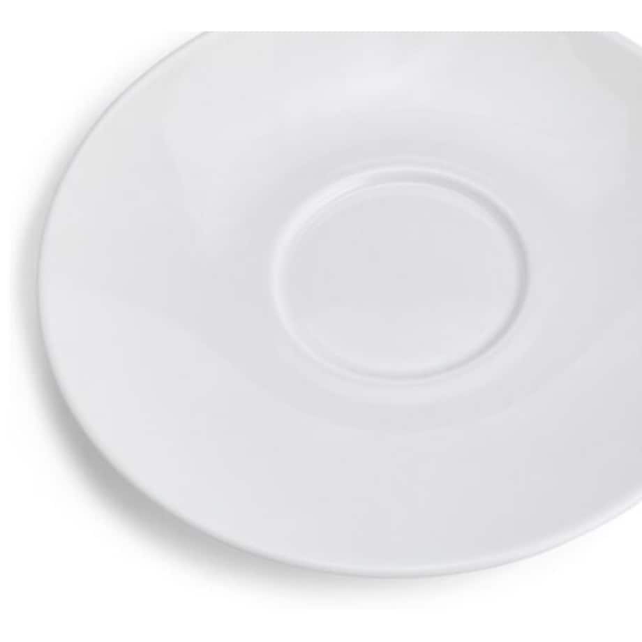 Filiżanka do herbaty ze spodkiem Jasper Conran White Wedgwood