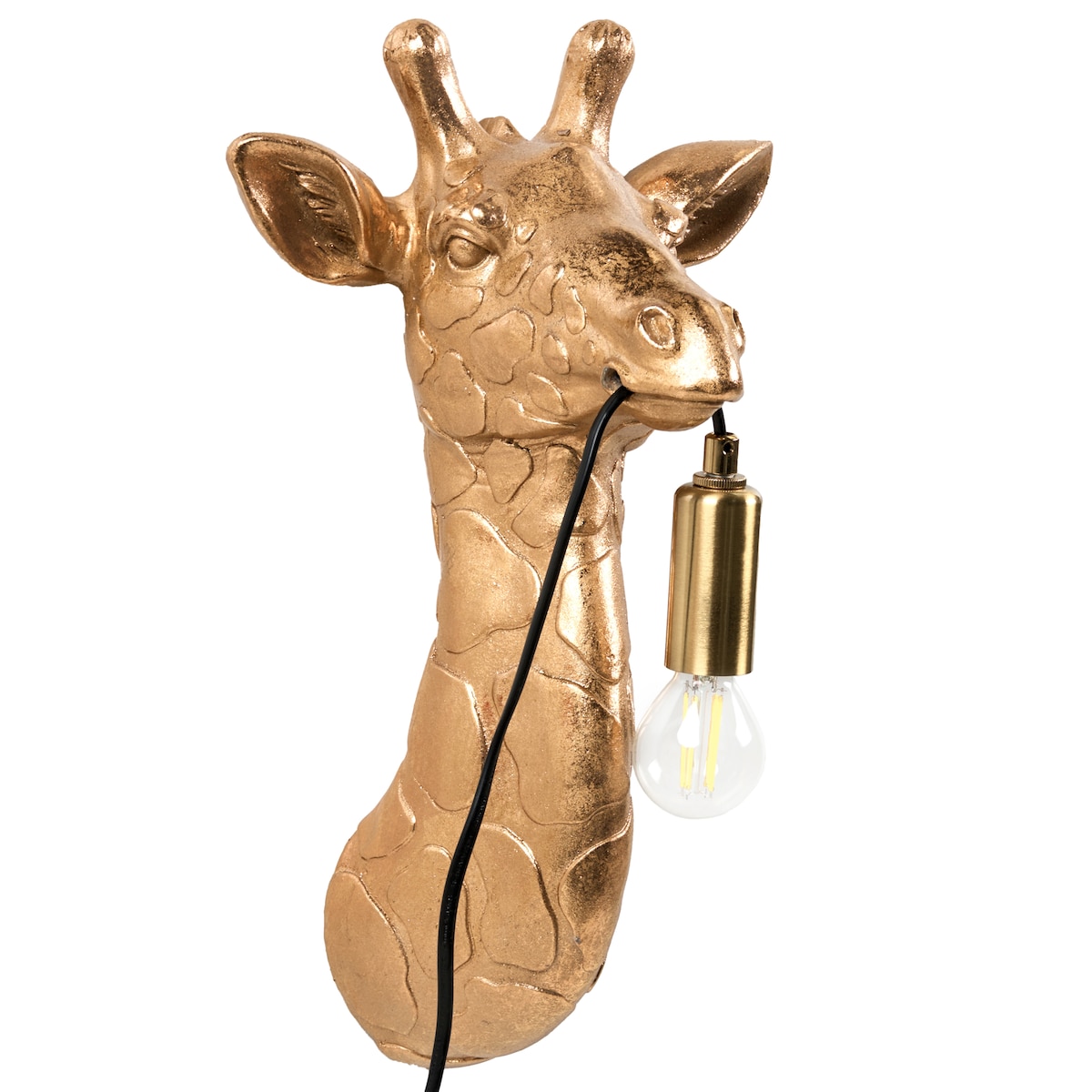 Żyrafa Lampa ścienna MERLIN Złoty
