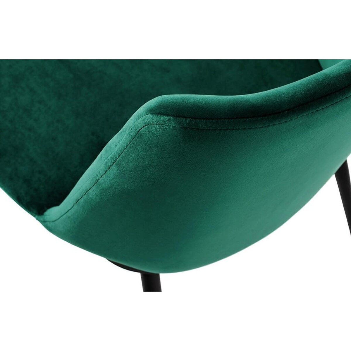 Wysokie krzesło Diego KH1201100123.61.GREE King Home do jadalni zielone