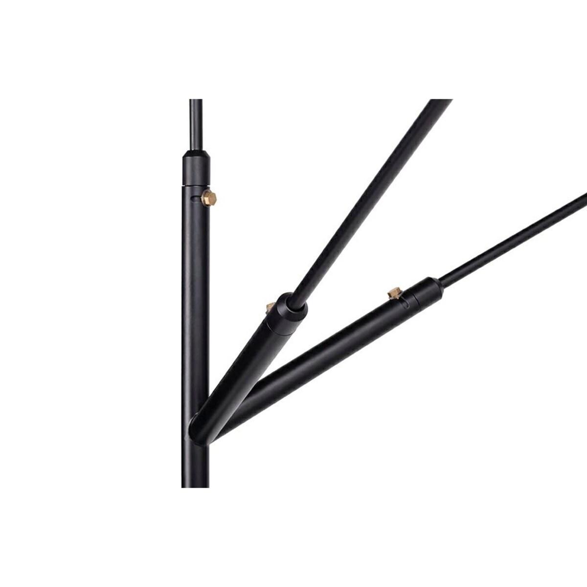 Lampa podłogowa RAVEN FLOOR UP 3 czarna - aluminium, stal węglowa