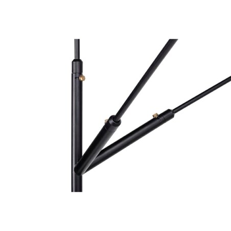 Lampa podłogowa RAVEN FLOOR UP 3 czarna - aluminium, stal węglowa