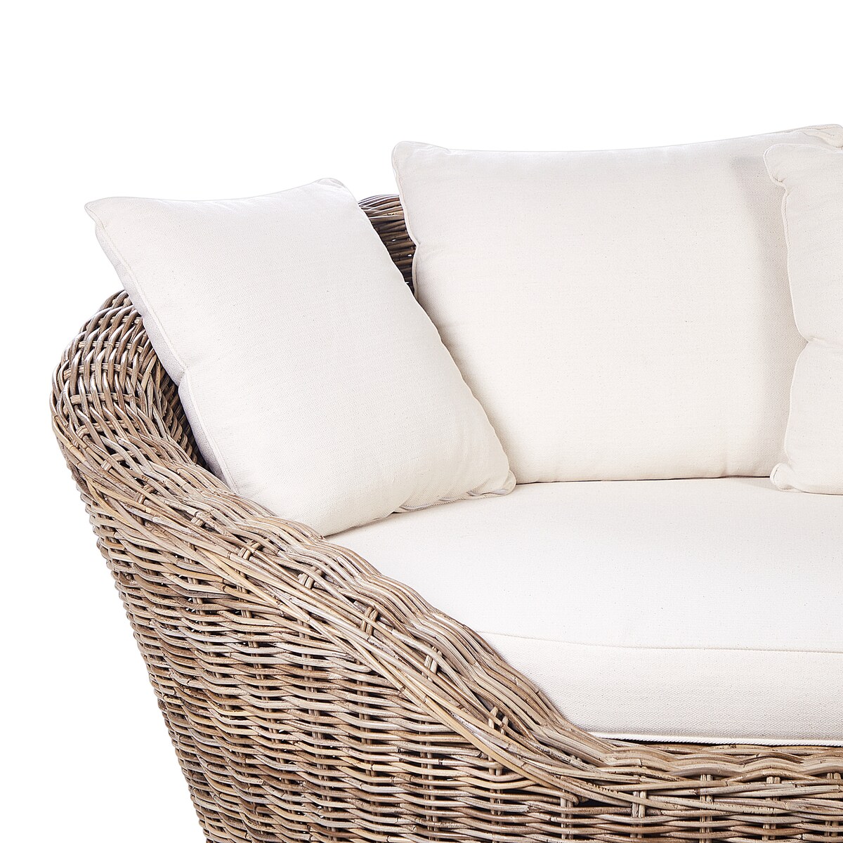 Łóżko ogrodowe CAVO Rattan Naturalny