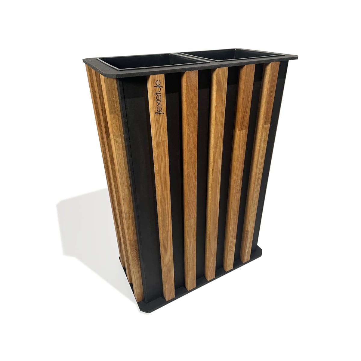 Donica drewniana Lamele 43x60 cm