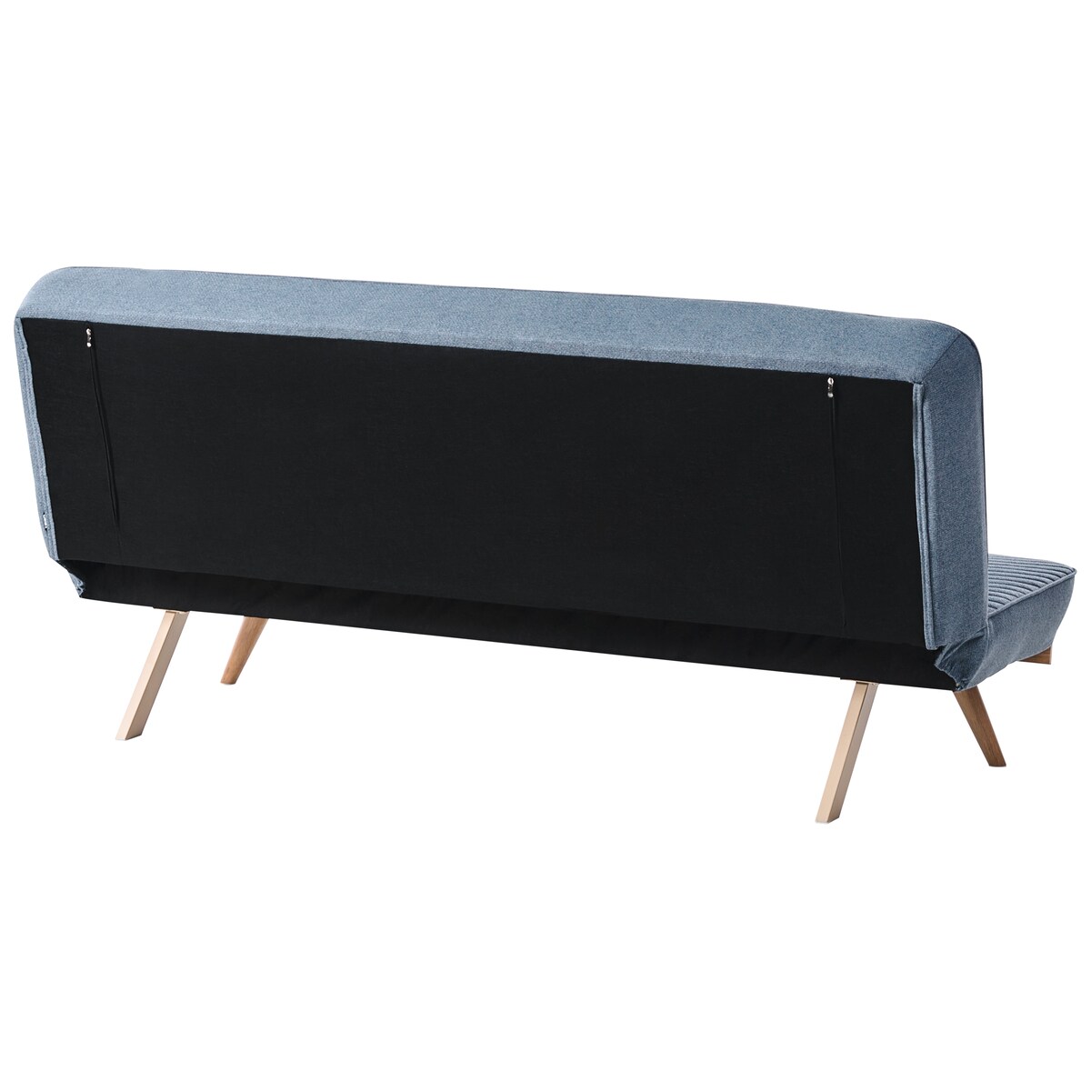 Sofa rozkładana dla 2 osób KALFAFEL Niebieski
