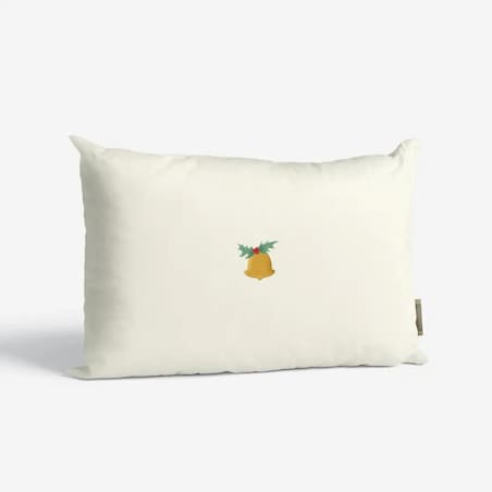 Poduszka świąteczna -Minimalistyczny dzwonek