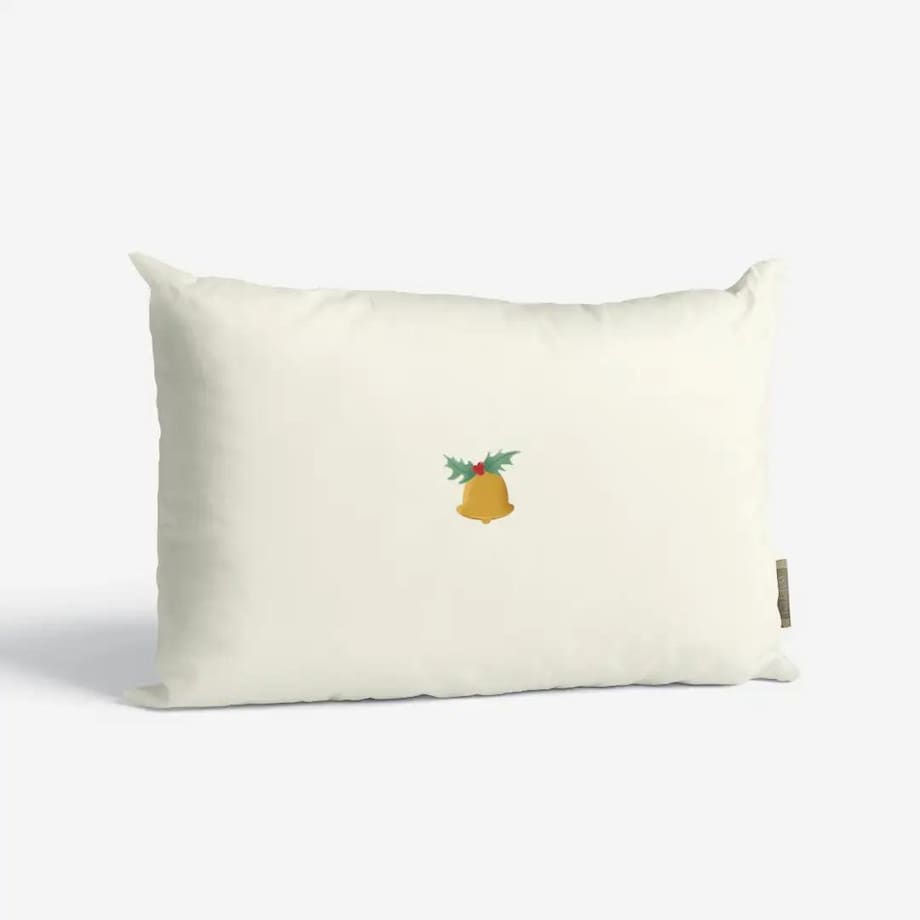 Poduszka świąteczna -Minimalistyczny dzwonek