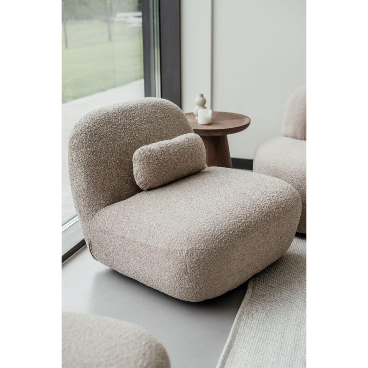 FOTEL OBROTOWY ZEN BEŻOWY