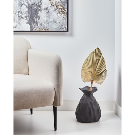 Kamionka Wazon na kwiaty 31 cm Czarny COONTAIL