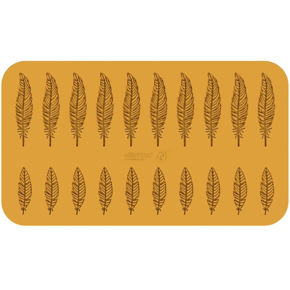 Forma silikonowa w kształcie piór do haute cuisine