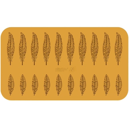 Forma silikonowa w kształcie piór do haute cuisine