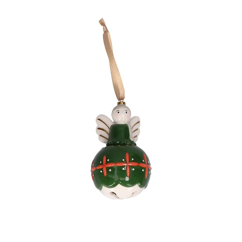 RITUALI DOMESTICI FATTIFATINA Zestaw 4 ozdób choinkowych aniołki 7 x 11 cm