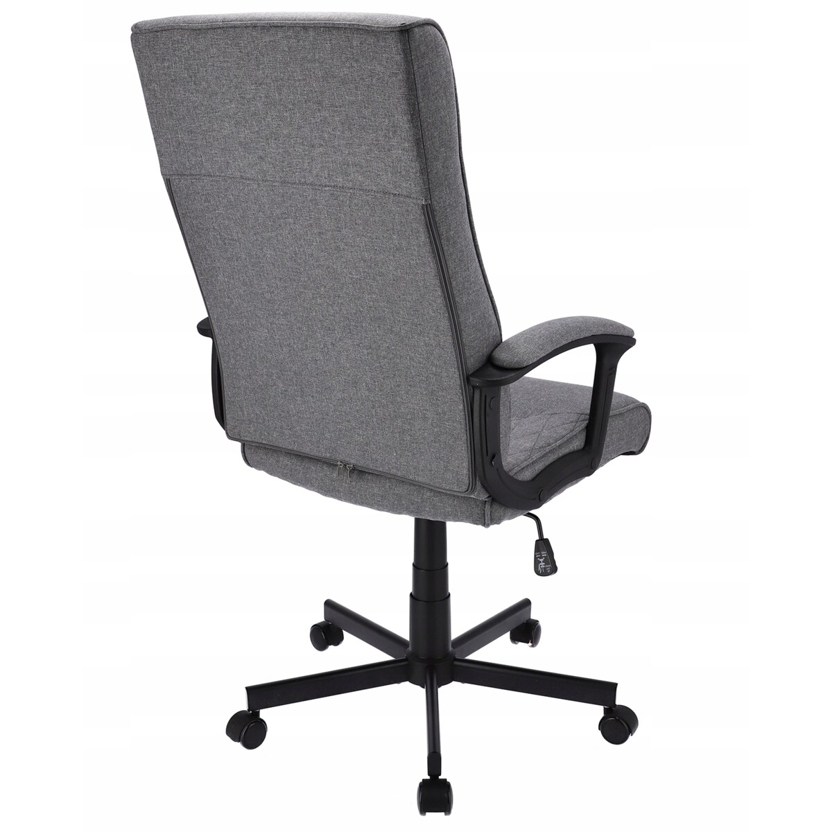 Fotel biurowy COMFORT pikowany szary