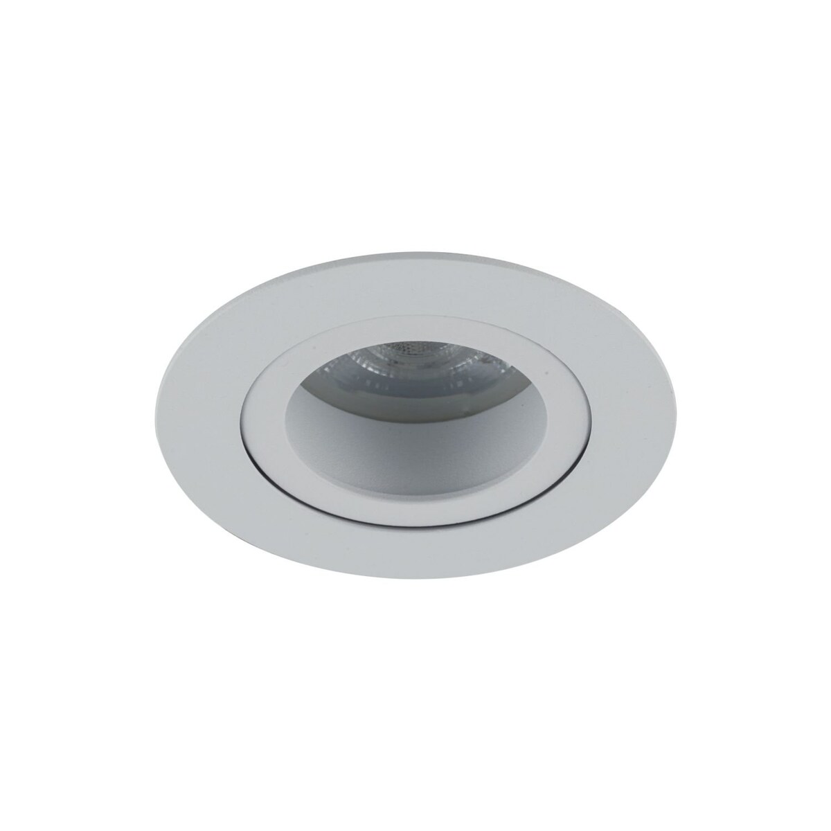 TK Lighting AURA WHITE 10572 oprawa wpuszczana łazienkowa IP65 GU10 biała ruchoma
