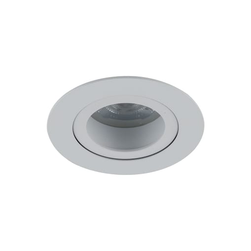 TK Lighting AURA WHITE 10572 oprawa wpuszczana łazienkowa IP65 GU10 biała ruchoma