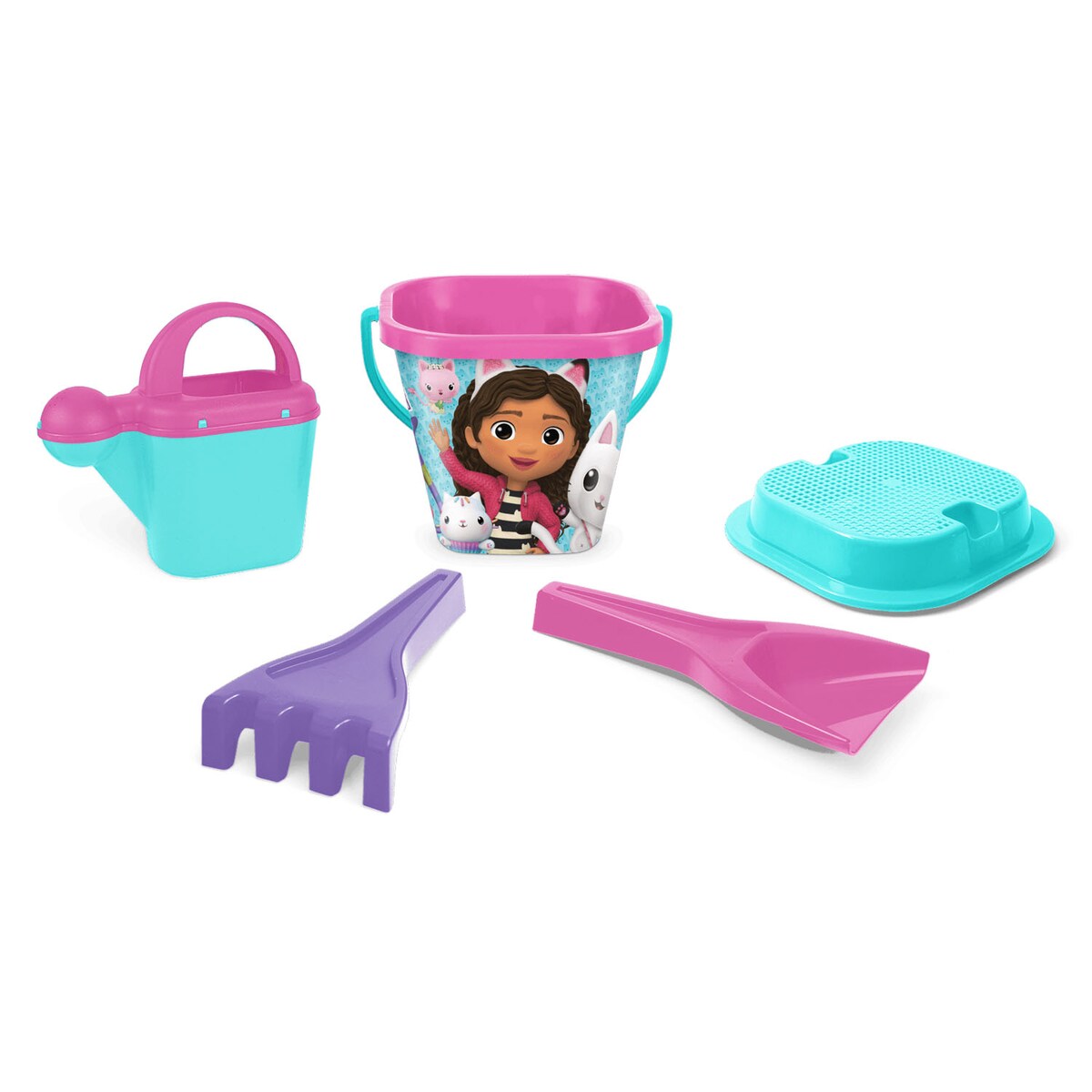 Gabby's Dollhouse komplet do piasku 5 el.