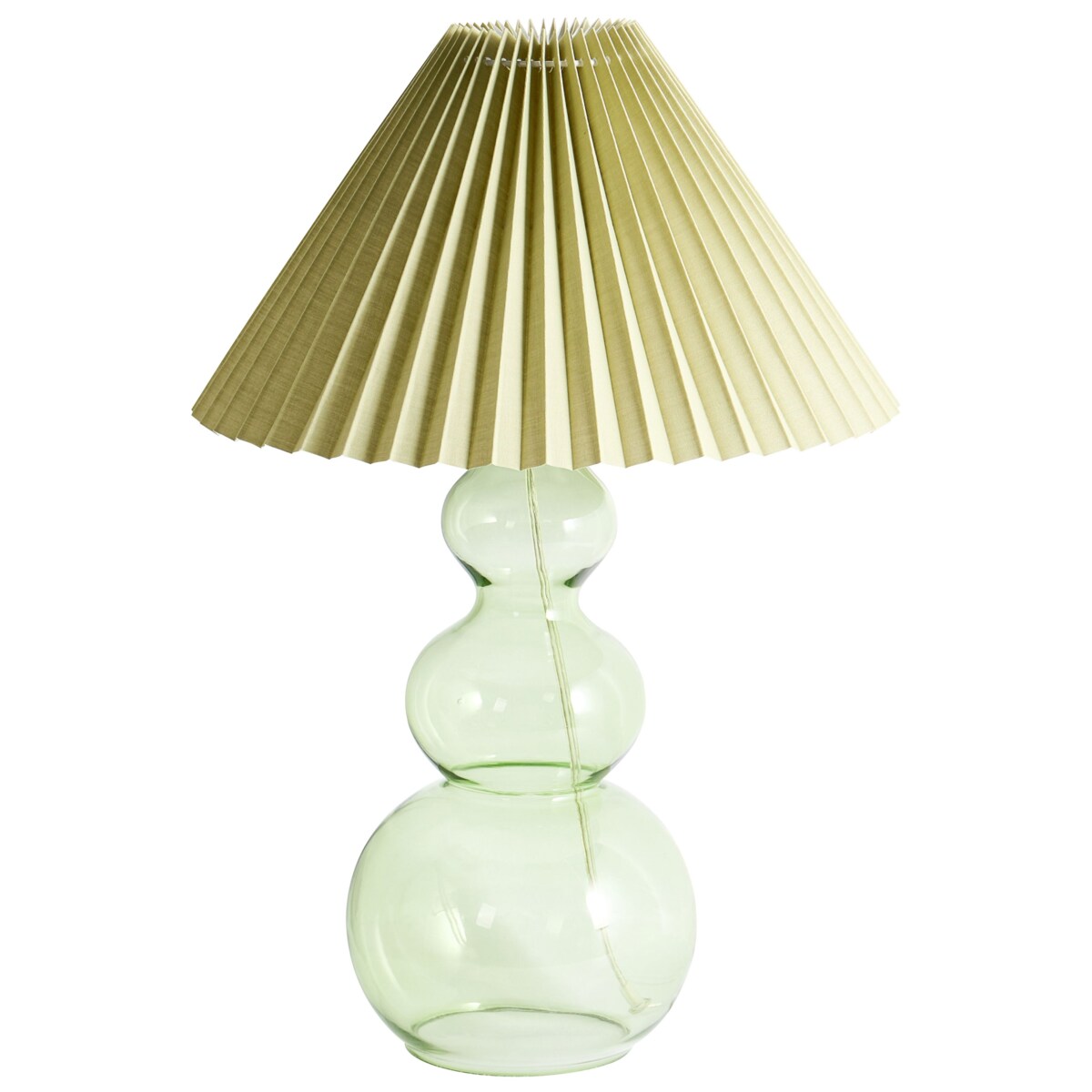 Lampa stołowa SENGWA Szkło Zielony