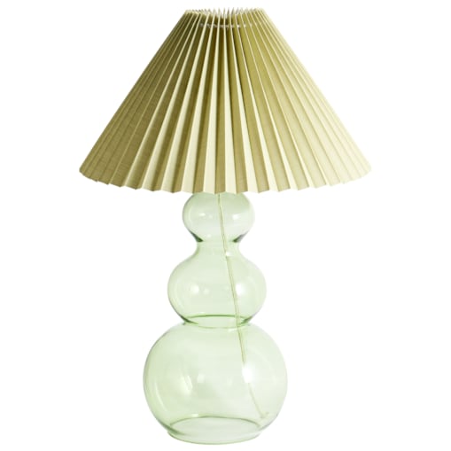 Lampa stołowa SENGWA Szkło Zielony