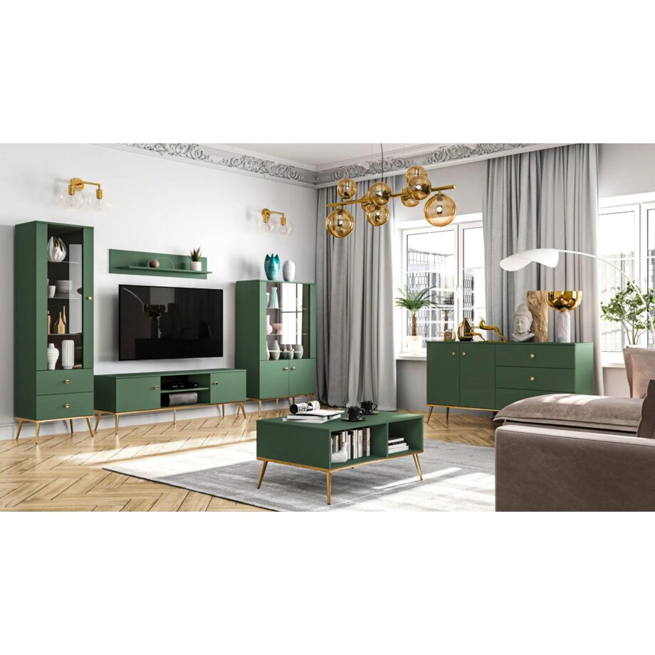 Ława GRIN 90x60 zielona