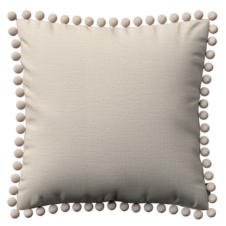 Poszewka Wera na poduszkę 45x45 naturalny len