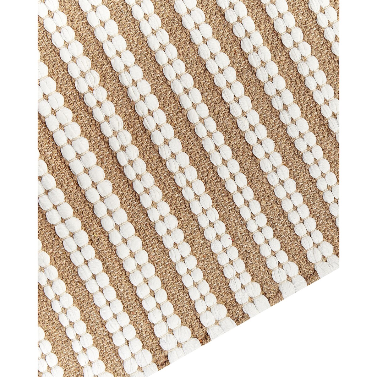 Dywan SOFULU Brązowy 80 x 150 cm Bawełna