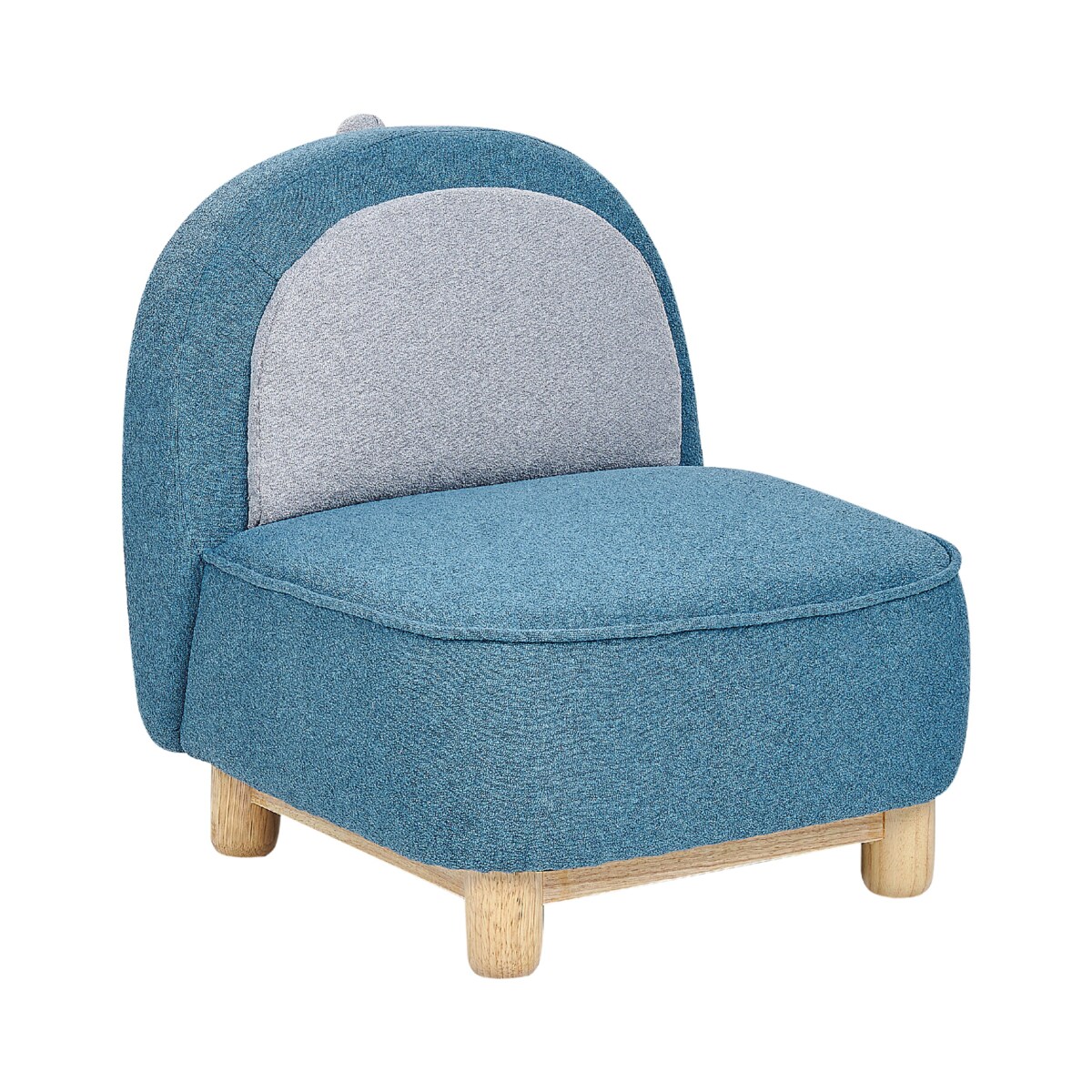 Fotel dziecięcy dinozaur niebieski FABORG