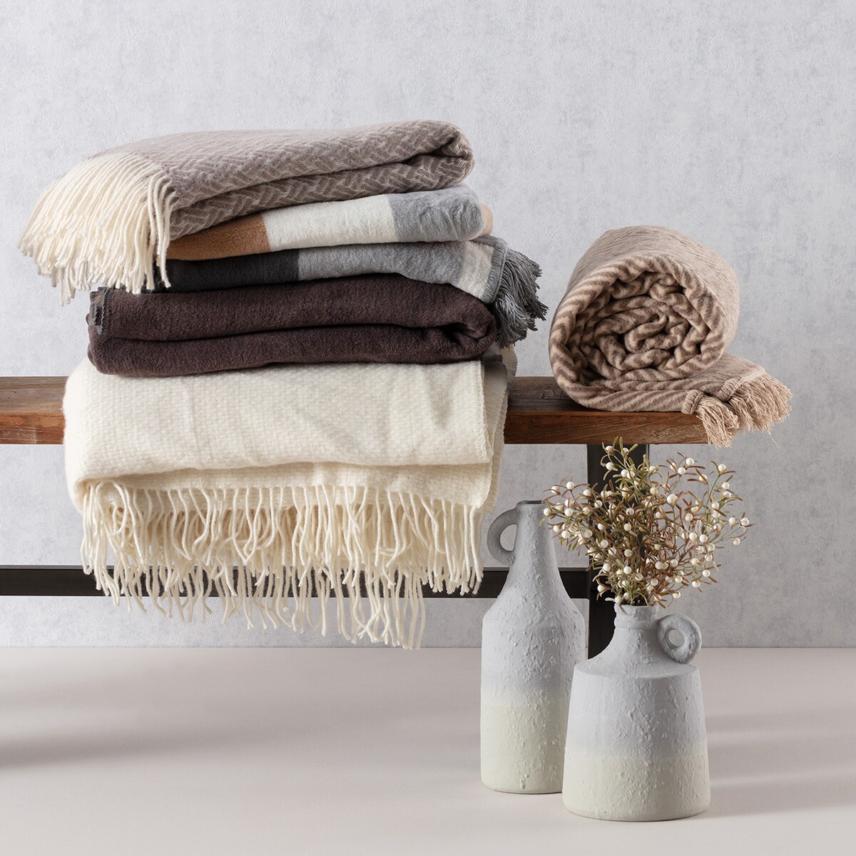 Pled Zelandia 200x240cm cream, 200 x 240 cm