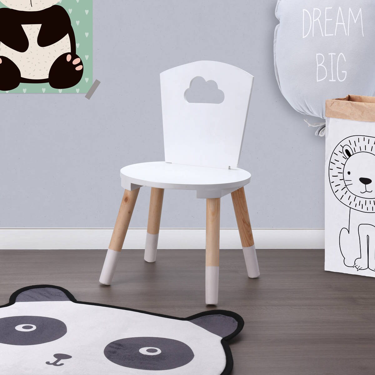 Krzesło dla dzieci, drewniane