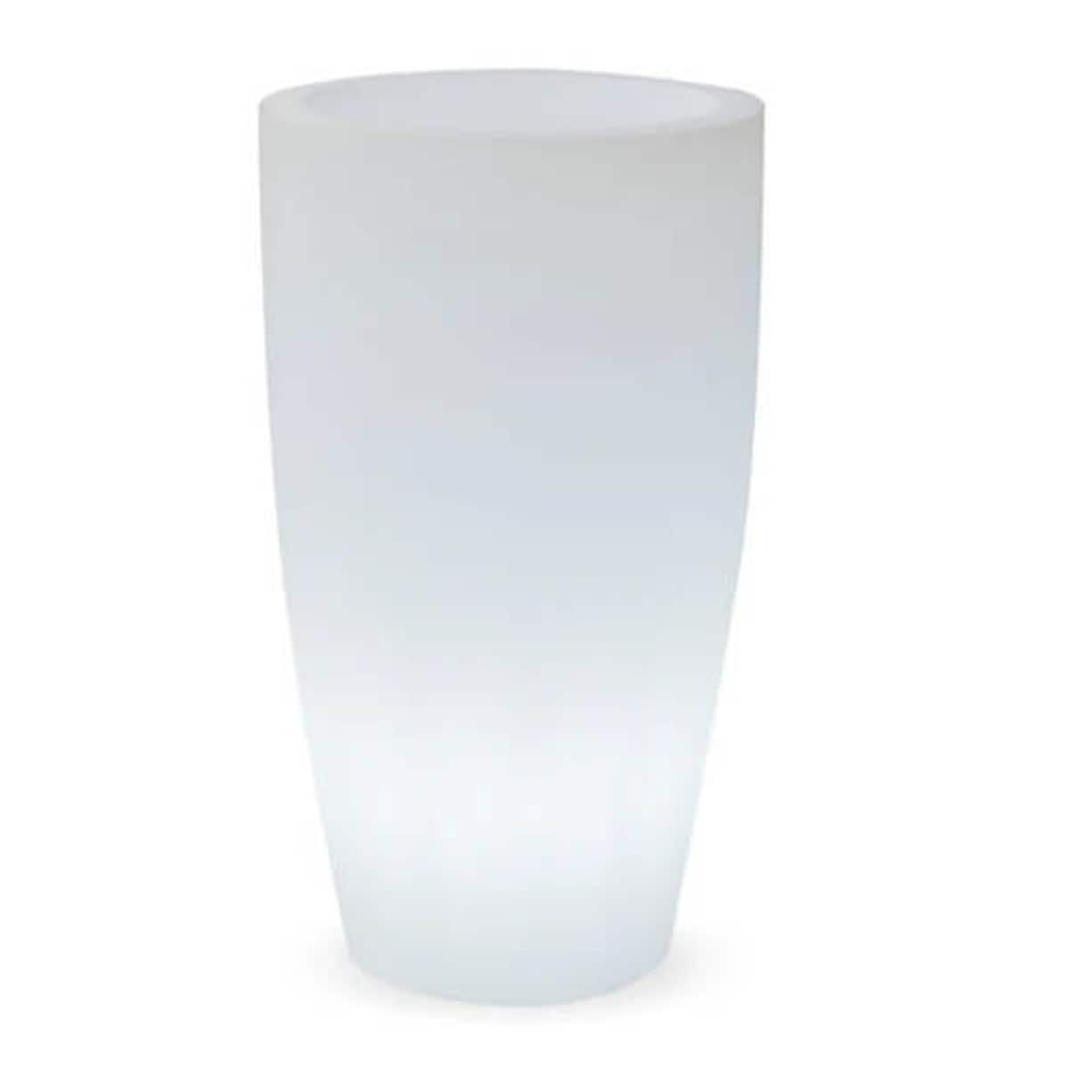 Stojąca donica tuba Bambu LUMBM070WLNW King Home LED RGB 0,5W 6000K IP54 biała