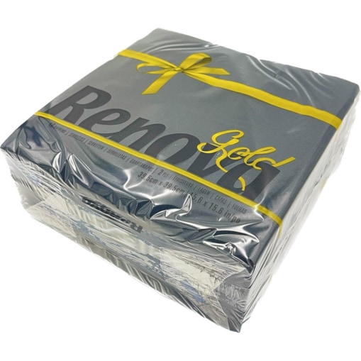 Serwetki stołowe Renova GOLD czarne 40szt