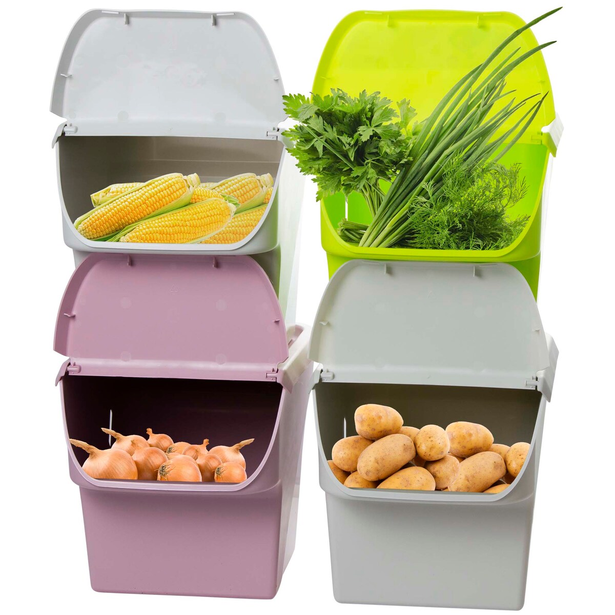 Pojemnik Na Warzywa Owoce Cebulę Ziemniaki Czosnek