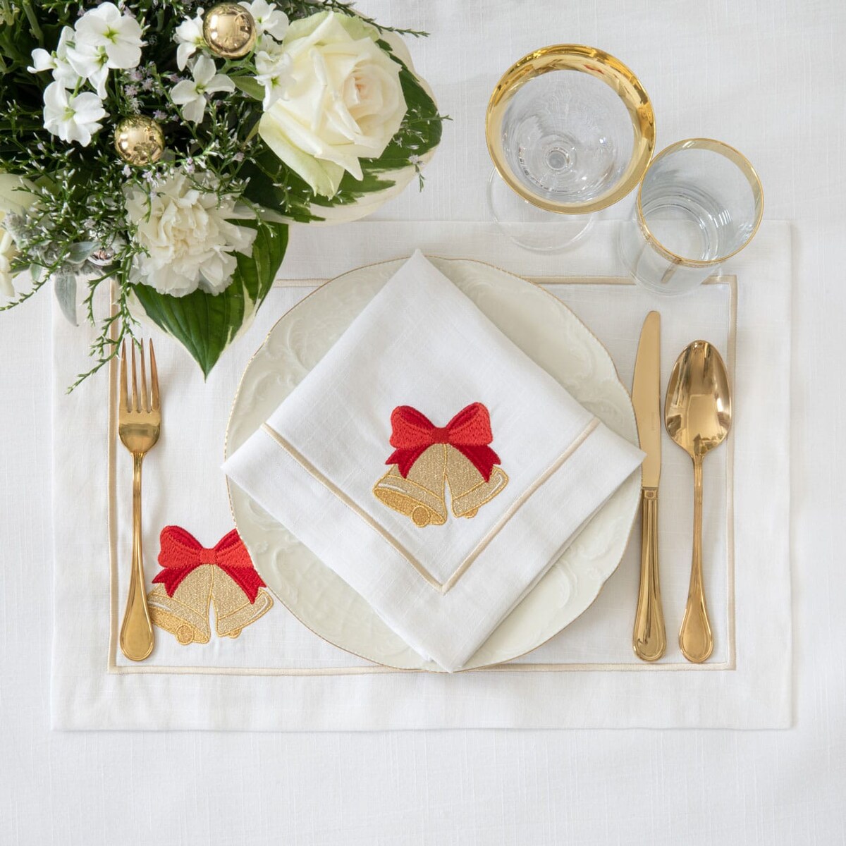 Serwetki Jingle Bells Panama - 6 sztuk