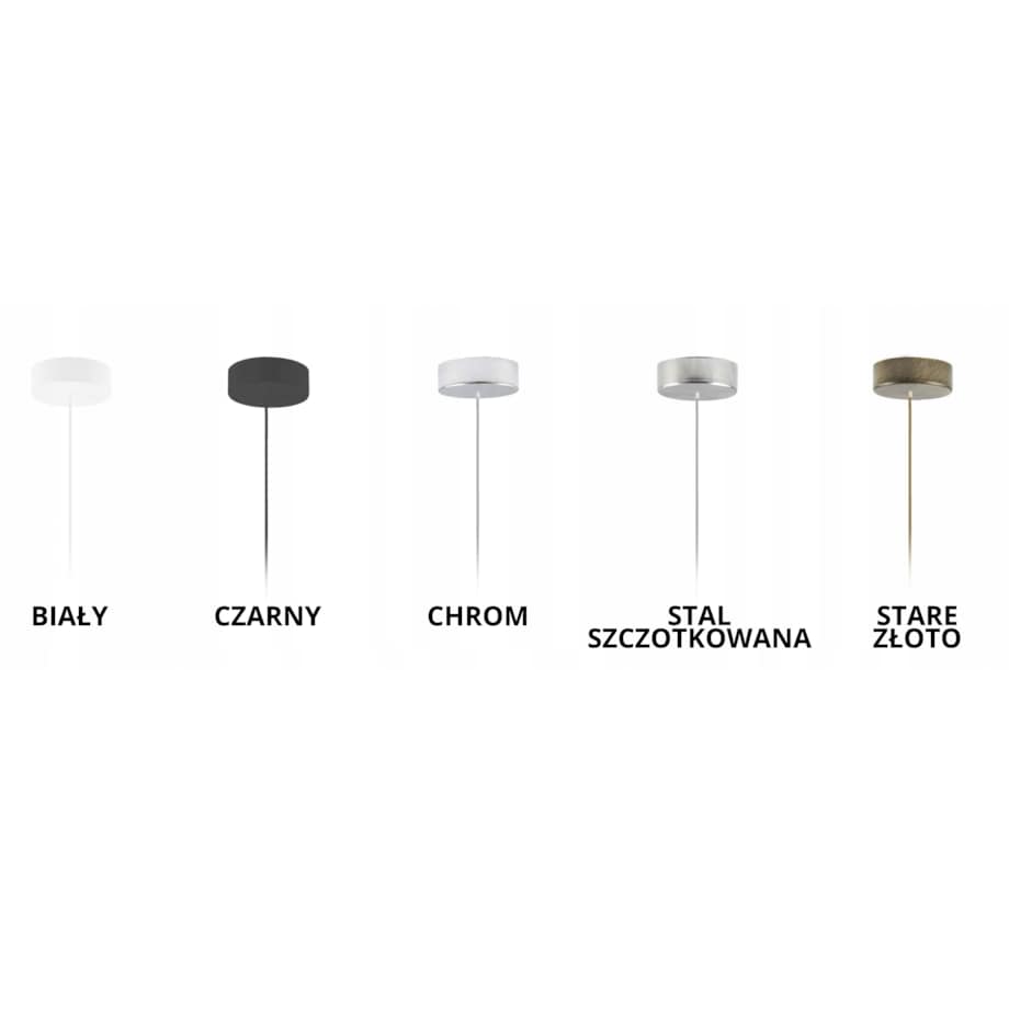 Lampa wisząca zwis żyrandol sufitowa z abażurem walec JAZZ 40 cm