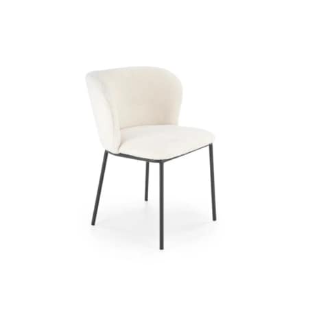 Krzesło tapicerowane K518 kremowe