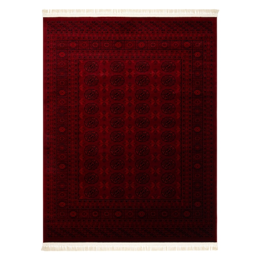 Dywan ORIENT 6889 bordo / czarny Buchara, 180x270 cm