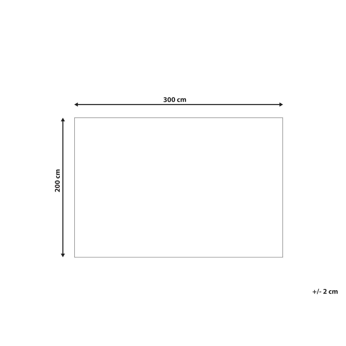 Dywan bawełniany 200 x 300 cm różowy MATARIM