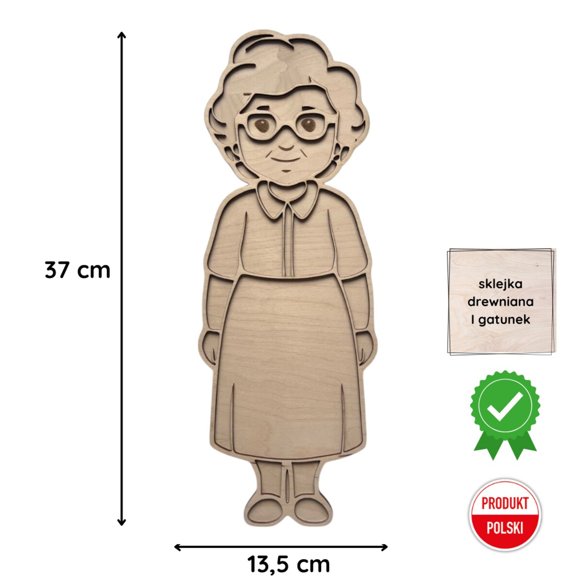 Wysypywanka sensoryczna XXL - Babcia