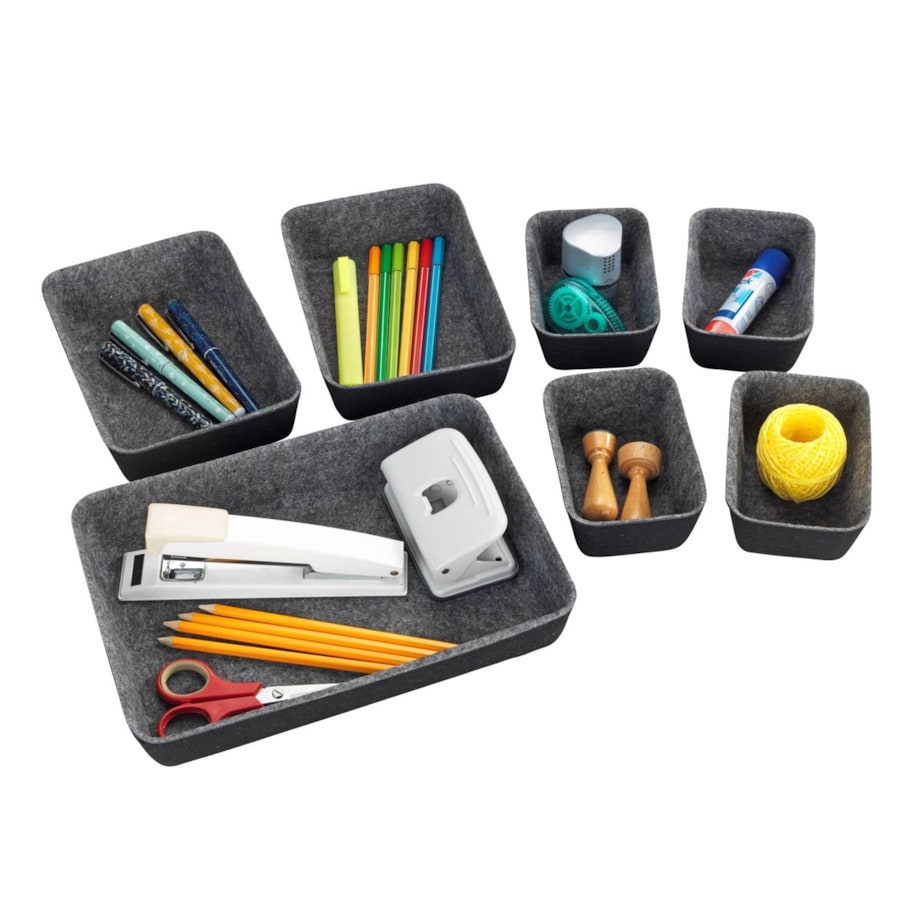 Organizery filcowe do szuflad, 7 sztuk, WENKO