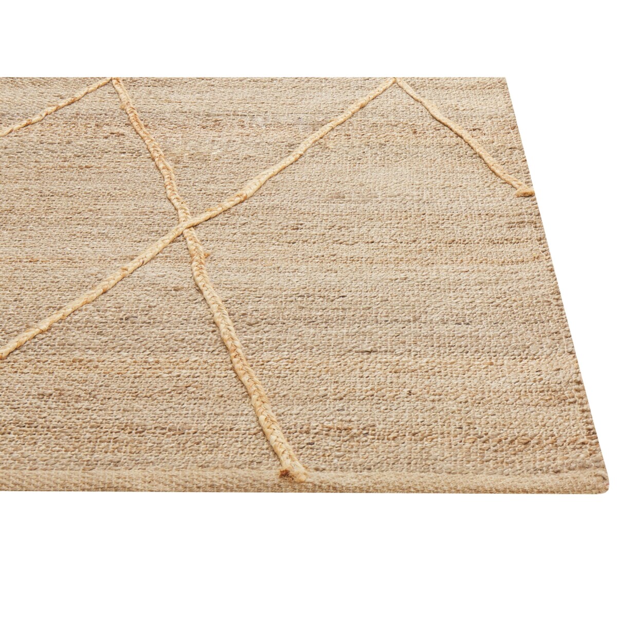 Dywan z juty 80 x 300 cm beżowy YUVACIK